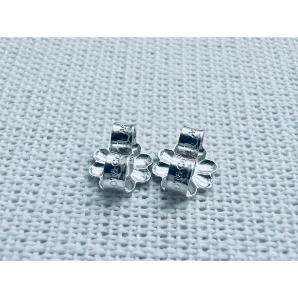 RARE MEDIUM Return to Tiffany Heart Earrings, Silver - Picture 15 of 16